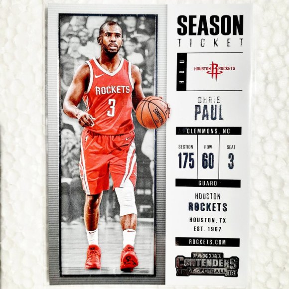 Houston Rockets  6 Card Lot - BKBL [11_2] - Picture 7 of 14